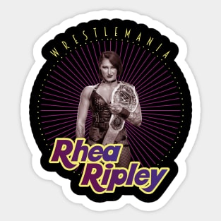 rhea ripley Sticker